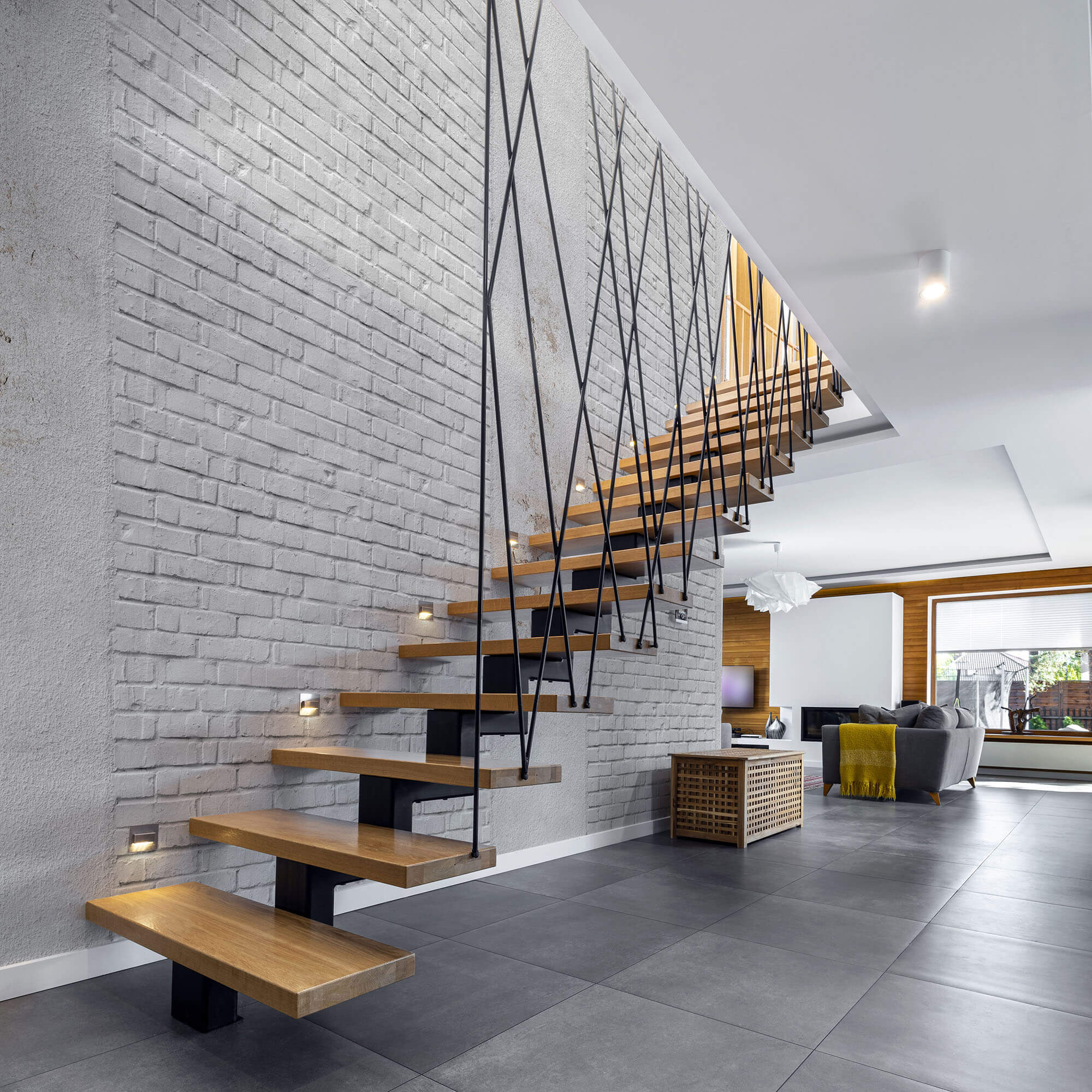 Modern interior design – stairs